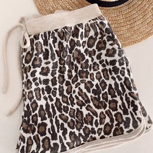 Leopard Print Shorts